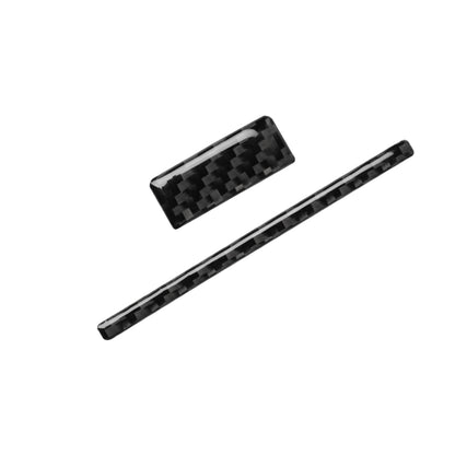 Car Carbon Fiber Central System Control Decorative Sticker for Nissan 350z 2006-2009, Central System Control
