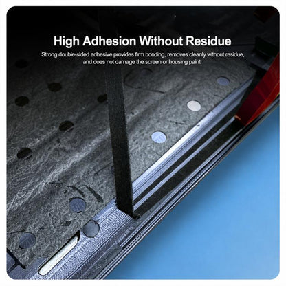 RELIFE HX2 5 in 1 Red Film Black Foam Double-Sided Tape, 3mm x 10m