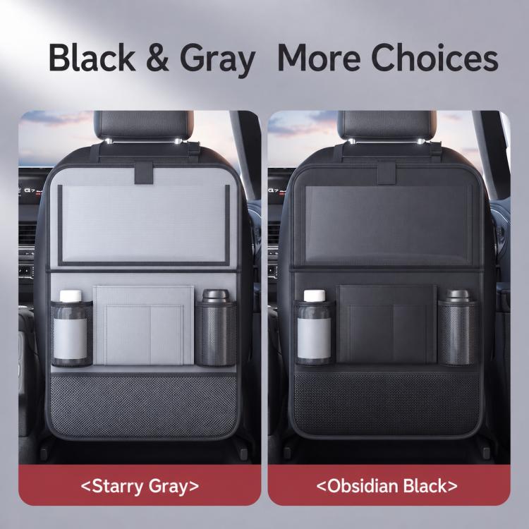 Car Seat Back Storage Bag Multifunctional Car Storage Bag Rear Seat Tray Desk