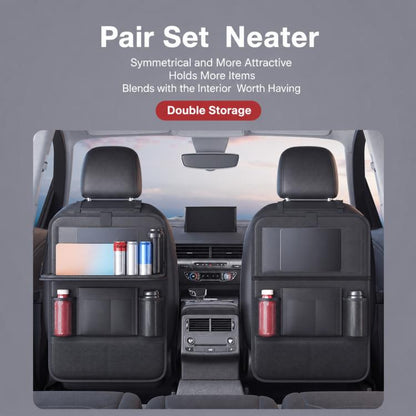 Car Seat Back Storage Bag Multifunctional Car Storage Bag Rear Seat Tray Desk