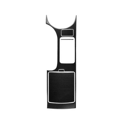 Car Carbon Fiber Central System Control Storage Box Decorative Sticker for Nissan 350z 2006-2009, Central System Control Storage Box Decorative Sticker