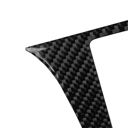 Car Carbon Fiber Center Console Rear Decorative Sticker for Nissan 350z 2006-2009, Center Console Rear