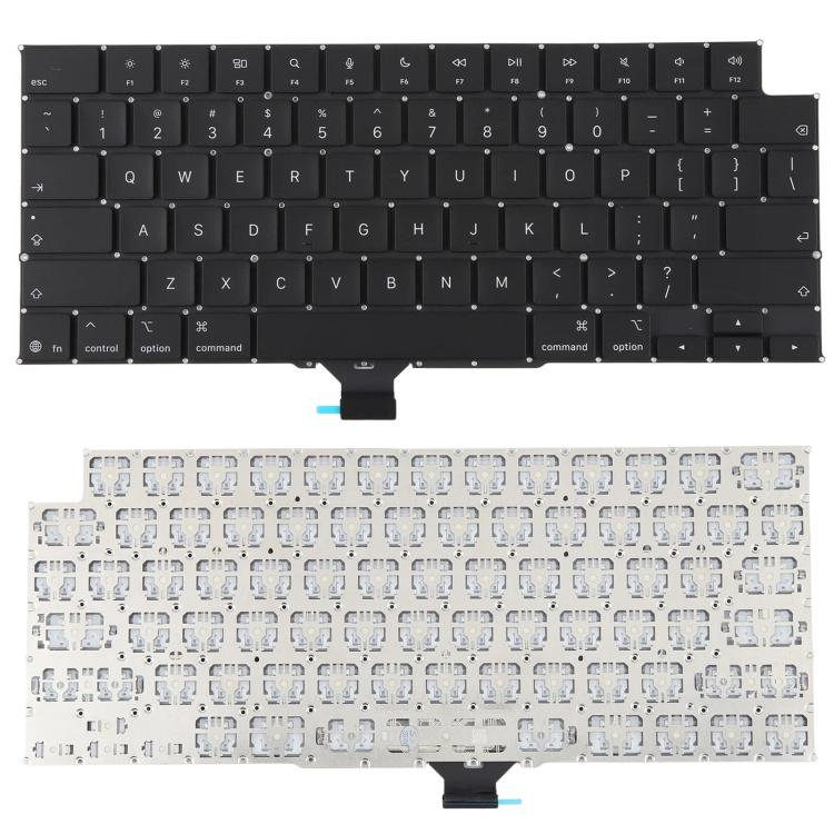 For MacBook A3434 A3426 A3427 A3428 A3429 US Small Enter Version Keycaps, Russian, US Version