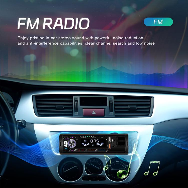 Universal Single-DIN Car MP3 Player with Phone Holder, Standard without Memory Card, Standard with 32GB Memory Card