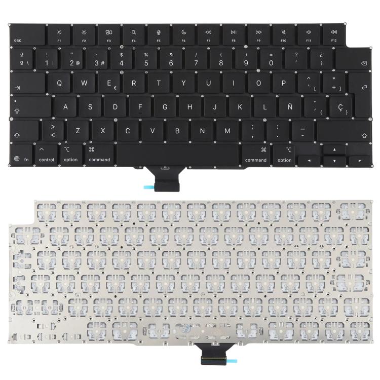 For MacBook A3434 A3426 A3427 A3428 A3429 UK Big Enter Version Keycaps, German, Spain, Russian, EU Version English