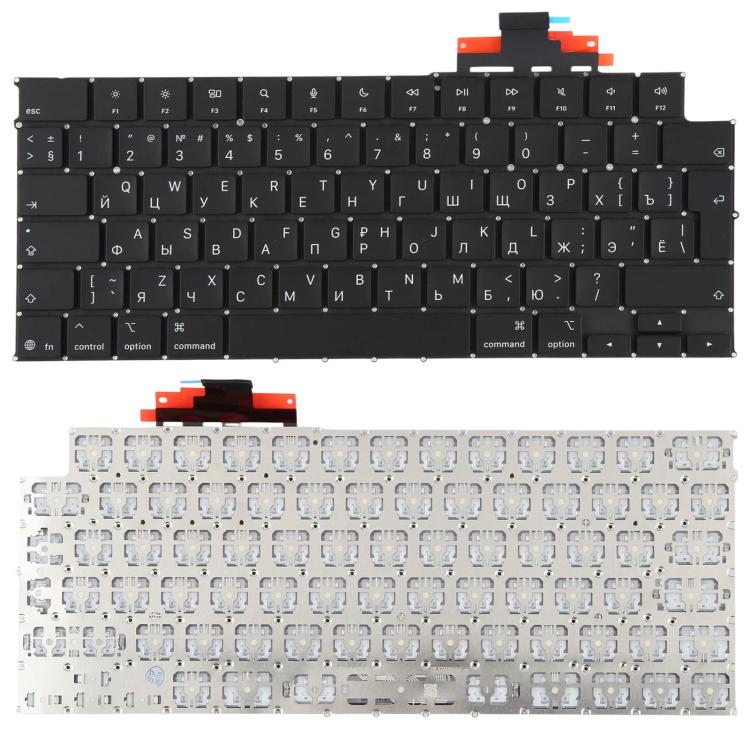 For MacBook A3448 A3449 UK Big Enter Keyboard, German, Spain, Russian, EU Version English