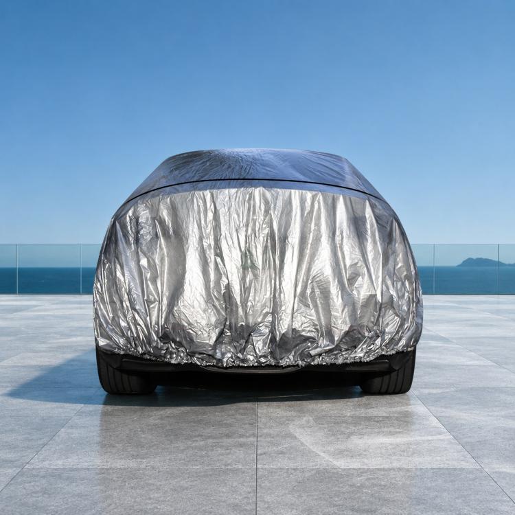 PE Anti-Dust Waterproof Sunproof Car Cover, S:400x160x120cm, M:430x160x120cm, L:480x175x120cm, XL:540x172x120cm, XXL:580x175x120cm, YL:480x175x150cm, YXL:540x175x150cm