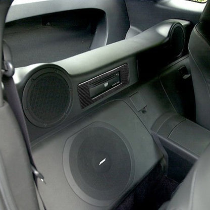 Car Carbon Fiber DVD Player Decorative Sticker for Nissan 350z 2006-2009, DVD Player