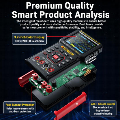 ANENG AOS05 3-in-1 Handheld Digital Oscilloscope Multimeter Dual-Channel 50MHz