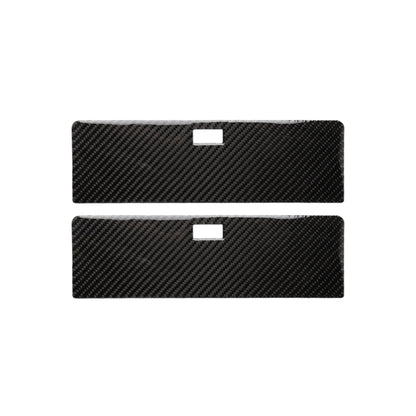 Car Carbon Fiber Rear Storage Box Decorative Sticker for Nissan 350z 2006-2009, Rear Storage Box