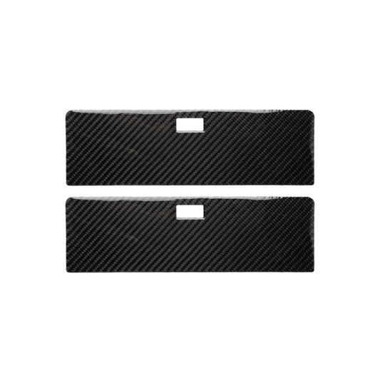 Car Carbon Fiber Rear Storage Box Decorative Sticker for Nissan 350z 2006-2009, Rear Storage Box