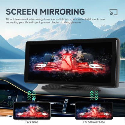 8.1 inch 2.5K Center CarPlay Auto Car Portable Navigation Screen, Standard, Standard+Reversing Camera