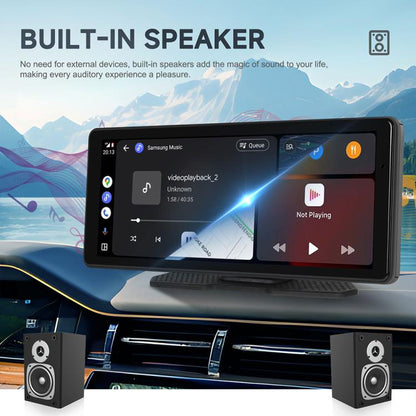 8.1 inch 2.5K Center CarPlay Auto Car Portable Navigation Screen, Standard, Standard+Reversing Camera