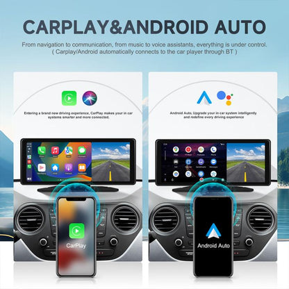 8.1 inch 2.5K Center CarPlay Auto Car Portable Navigation Screen, Standard, Standard+Reversing Camera