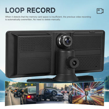 8.1 inch 2.5K Center CarPlay Auto Car Portable Navigation Screen, Standard, Standard+Reversing Camera