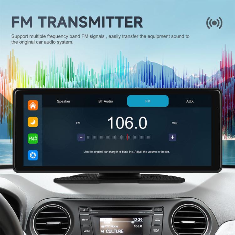 8.1 inch 2.5K Center CarPlay Auto Car Portable Navigation Screen, Standard, Standard+Reversing Camera