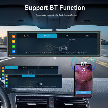 10.99 inch 4K Center CarPlay Auto Car Portable Navigation Screen, Standard, Standard+Reversing Camera