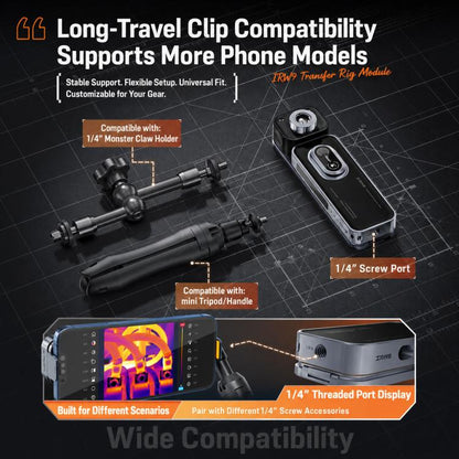 QIANLI IRW9 Back Clip Wireless Thermal Imaging Video Transmission Device