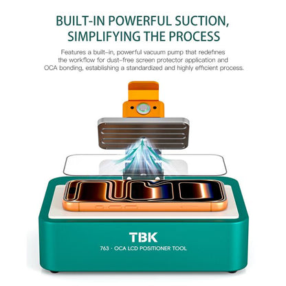 TBK 763 Vacuum OCA LCD Positioning Machine, EU Plug, US Plug, UK Plug