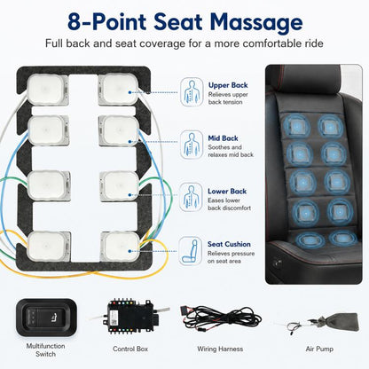 12V Car Seat Massage System