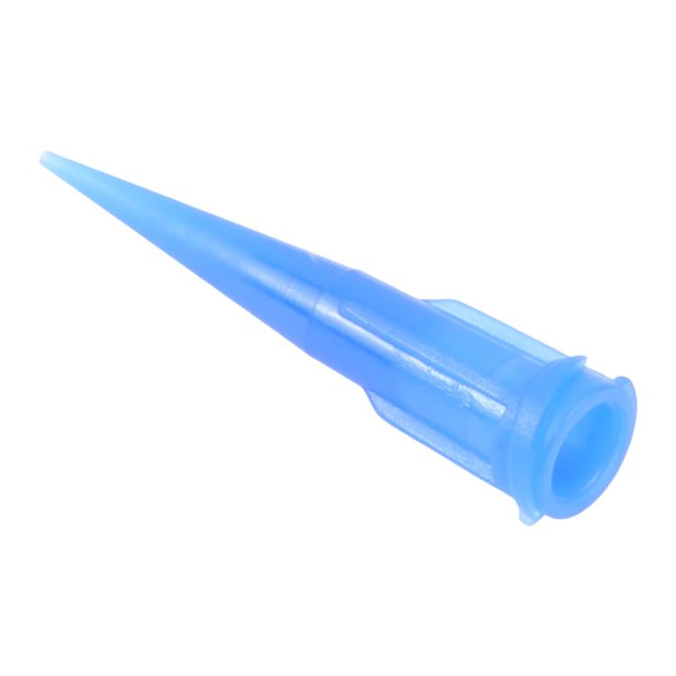 100pcs Blue Plastic Dispensing Needle Tips
