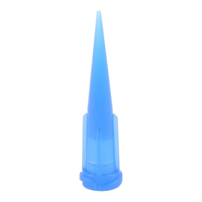 100pcs Blue Plastic Dispensing Needle Tips