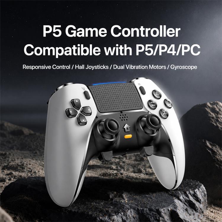 Yesido KB48 P5 Wireless Game Controller, For PS5 / PS4 / PC