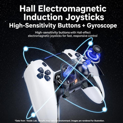 Yesido KB48 P5 Wireless Game Controller, For PS5 / PS4 / PC
