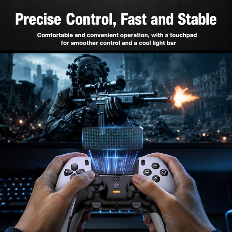 Yesido KB48 P5 Wireless Game Controller, For PS5 / PS4 / PC