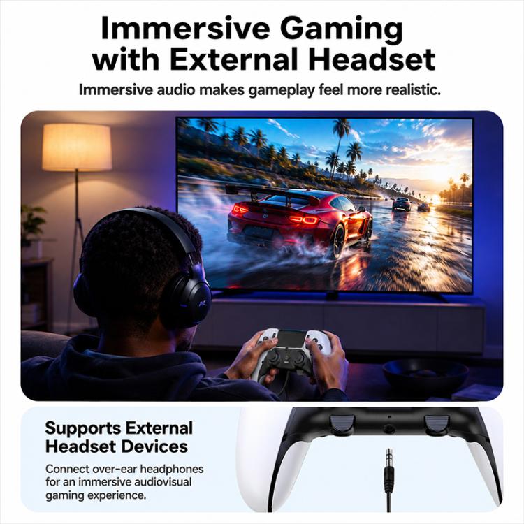 Yesido KB48 P5 Wireless Game Controller, For PS5 / PS4 / PC