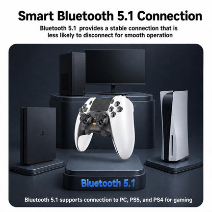 Yesido KB48 P5 Wireless Game Controller, For PS5 / PS4 / PC