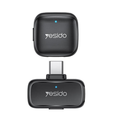 Yesido KR27 Standard Noise Reduction Wireless Lavalier Microphone with Type-C Receiver