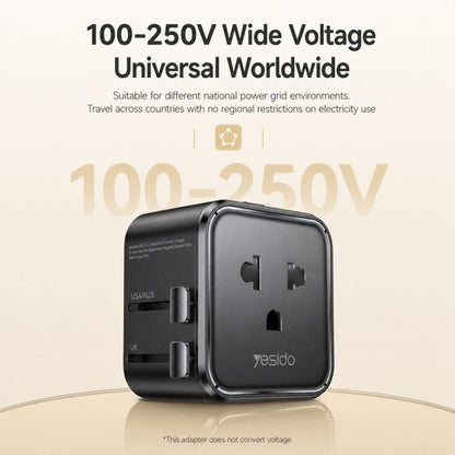 Yesido MC46 Portable Universal Travel Adapter, MC46