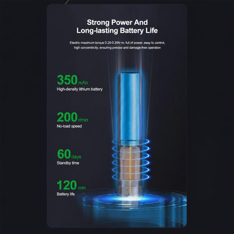 RELIFE E1 Powerful Carbon Fiber Electric Screwdriver Set, RELIFE E1