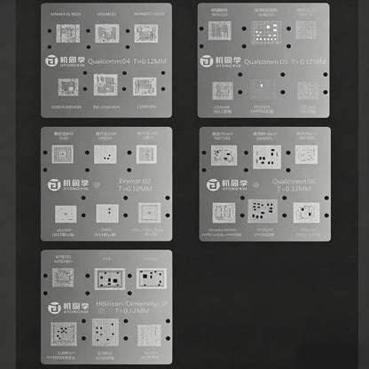 JTX T4 Max Universal Chips Glue Removal and Tin Planting Platform Set for iPhone / Samsung / Hisilicon / Android RAM