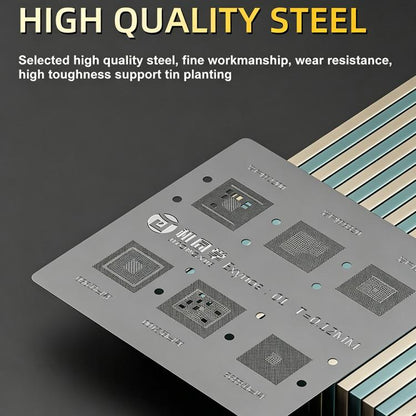 JTX T4 Max Universal Chips Glue Removal and Tin Planting Platform Set for iPhone / Samsung / Hisilicon / Android RAM