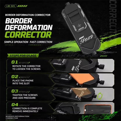 LUOWEI LW-321 Straight-Edge and Rounded-Corner 2-in-1 Mobile Phone Frame Deformation Corrector