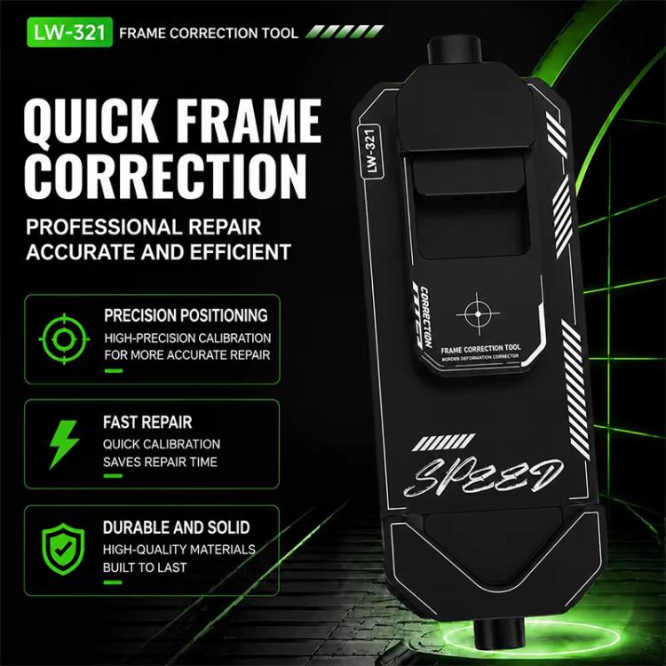 LUOWEI LW-321 Straight-Edge and Rounded-Corner 2-in-1 Mobile Phone Frame Deformation Corrector