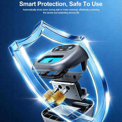 SUNSHINE S4 Adjustable Speed Automatic Soldering Iron Tip Cleaner, Plug: EU Plug, EU Plug