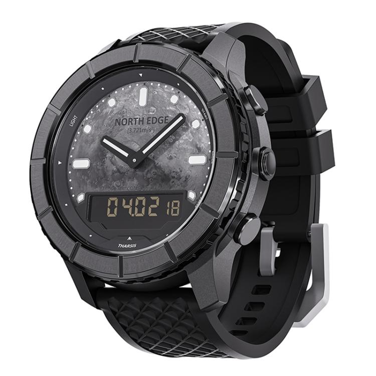 NORTH EDGE THARSIS Outdoor Waterproof Men Carbon Fiber Smart Sports Watch