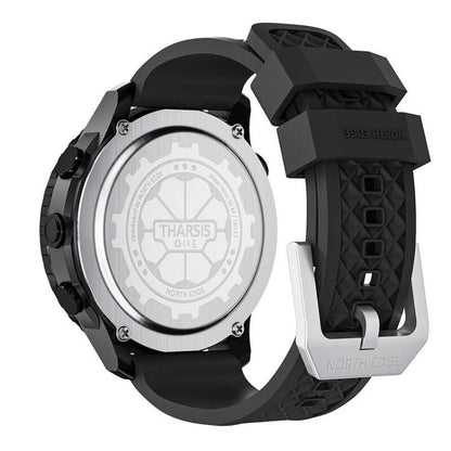 NORTH EDGE THARSIS Outdoor Waterproof Men Carbon Fiber Smart Sports Watch
