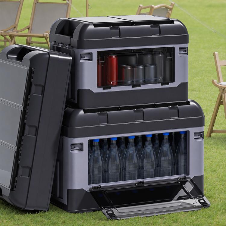 SUITU R-6543 Car Outdoor Camping Multifunctional Storage Box, M 48x30x32.5cm, L 59x36x38cm