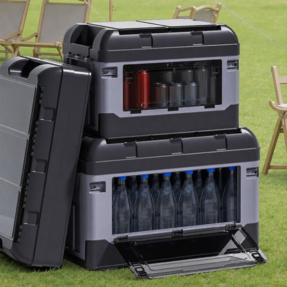 SUITU R-6543 Car Outdoor Camping Multifunctional Storage Box, M 48x30x32.5cm, L 59x36x38cm