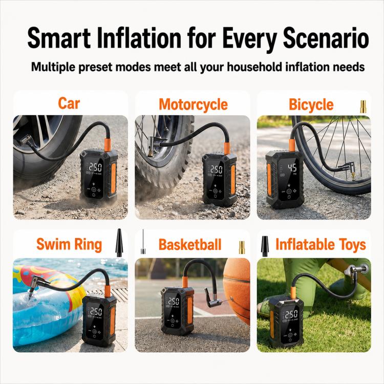 SUITU ZY-003B Car Wireless Tire Inflatable Pump Electric Air Tire Inflator, ZY-003B