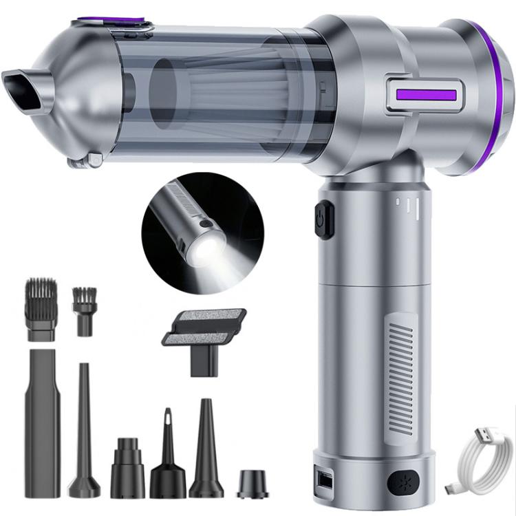 SUITU ST-6710A Plus Brushless Motor Handheld Blow Suction Combo Car Vacuum Cleaner with Inflator, ST-6710A Plus