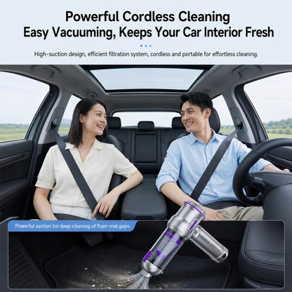 SUITU ST-6710A Plus Brushless Motor Handheld Blow Suction Combo Car Vacuum Cleaner with Inflator, ST-6710A Plus