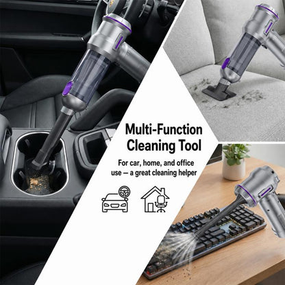 SUITU ST-6710A Plus Brushless Motor Handheld Blow Suction Combo Car Vacuum Cleaner with Inflator, ST-6710A Plus