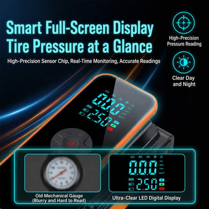 SUITU ST-5554C Car Dual-screen Wireless Tire Inflatable Pump Electric Air Tire Inflator, ST-5554C