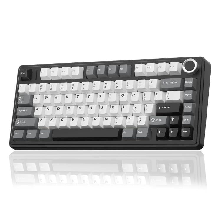 AULA F75HE 80 Keys Wired/2.4G/Bluetooth Tri-mode Custom Mechanical Keyboard