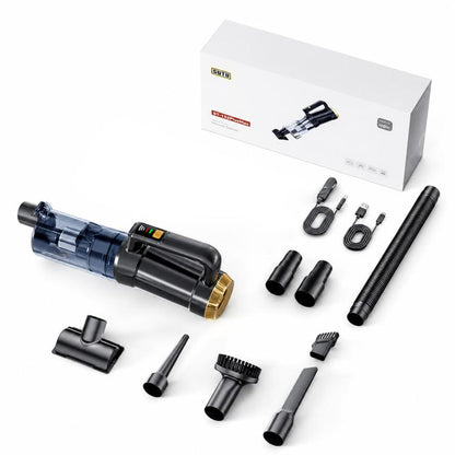 SUITU ST-132 Plus Max Handheld Blow Suction Combo Vacuum Cleaner, 2000mAh x 3, 2500mAh x 3, 2500mAh x 3 with Extended Rod